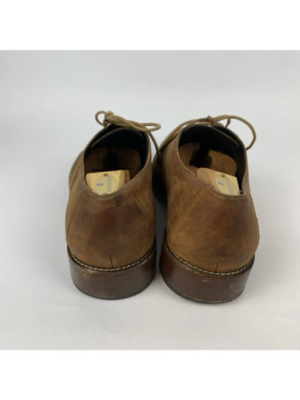 Nisolo Mens Everyday Oxford | Brown Leather | Size 12
